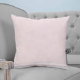 thumbnail image 4 of 14x14 Pillow Covers Set of 2, Farmhouse Pink White Striped Throw Pillow Covers Decorative Couch Cushion Case, Modern Stripes Microfiber Square Pillowcases for Bedroom Car Living Room, 4 of 7