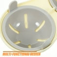 thumbnail image 3 of unbranded Ivory Microwave Egg Cooking Tool Reusable Egg Poacher Cup for Steaming, 3 of 6