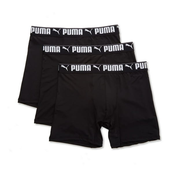 PUMA - Men's Puma M15115 Men's Athletic Fit Boxer Briefs - 3 Pack ...