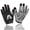 BLACK / BLACK, variant on RocRide Animalz Blue Viper Full Finger Cycling Gloves for Mountain Biking, Road and BMX. Mens XX-Large.