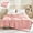 Pink, variant on Xheghe Soft Washable Summer Quilt, Breathable Air Conditioning Blanket for Home, Dorms & Travel - Lightweight & Comfortable for Hot Weather