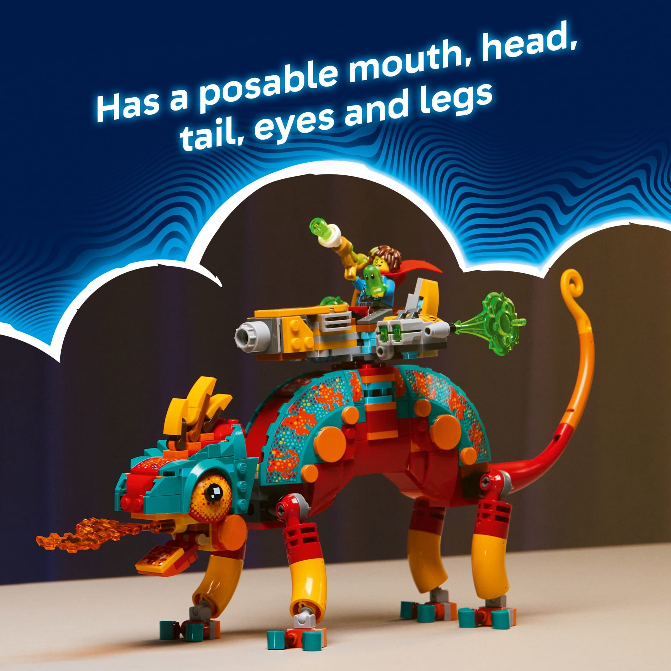 LEGO DREAMZzz Mateo‚Äôs Fire Chameleon Building Toy - Play Set for