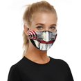 thumbnail image 3 of FEA Funny Halloween Mask Face Cover Cloth Cover Cotton Washable for Wedding Party Cosplay, 3 of 8