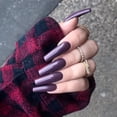 thumbnail image 4 of Solid Color Long Ballet Series Wearing Nail Finished Product False Nail Manicure Patch Nail Patch Waterproof Detachable, 4 of 5