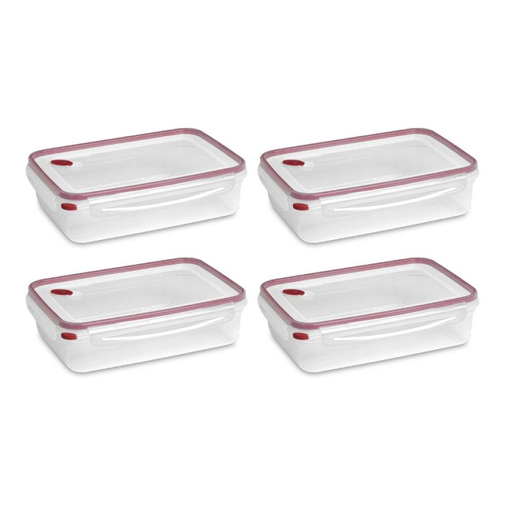 Sterilite Food Storage Container 0342 Plastic 16 Cup UltraSeal