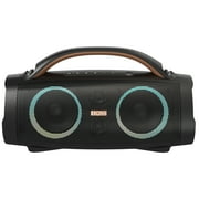 DOSS Extreme Boom+ Bluetooth Speaker with 100W Stereo Sound, Rich Bass, IPX6 Waterproof, 20H Playtime, Power Bank, Mixed Color Light, Portable Speaker for Outdoor, Camping, Beach