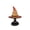 Pink, variant on Halloween Decor Witch Hat Lamp, LED Halloween Night Light, Halloween Decorations Indoor, Witchy Decor for Shelf Mantel Table, Gothic Home Decoration