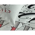 thumbnail image 4 of Ambesonne Fitness Quilted Bedspread Set 3 Pcs, Body and Mind Words Art, Queen Size, Multicolor, 4 of 5