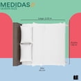 thumbnail image 4 of MUBSON Cubre Colchon Queen Size con Tela 100% Impermeable y Anti Ácaros de Bamboo., 4 of 5