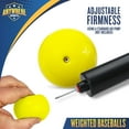thumbnail image 5 of Anywhere Sports Weighted Training Baseballs – 16 oz, 2.85” Diameter, for Hitting & Pitching, 5 of 7
