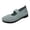 Green, variant on Willtoo Mary Jane Flats Women with Adjustable Strap Wide Round Toe Casual Ballet Flats Orthopedic Shoes Dressy Comfortable for Office Work Walking Business