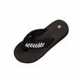 thumbnail image 1 of Wo-Fusoul Slippers for Women, Fashionable Casual Outerwear, Versatile Plus Size, Solid Color Rhinestone Embellished, Round Toe Open Toe Flat Slide Sandals, 1 of 9