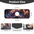 thumbnail image 2 of Fuzoiu Explosive Fluid Splash Art Print Kitchen Faucet Suction Pad, Sink Splash Guard Faucet Mat, Faucet Handle Drip Catcher Tray Drying Mat For Bathroom Kitchen Bathroom Countertop, 2 of 7