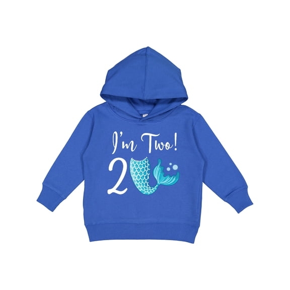 Inktastic 2nd Birthday Mermaid Party Toddler Hoodie
