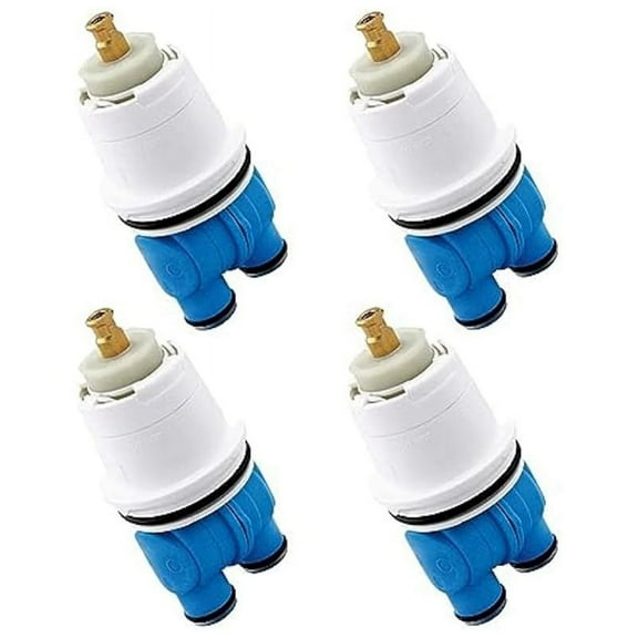 RP19804 Shower Valve Faucet Cartridges Assembly Fits for Shower and Tub 1300/1400 Series Faucet - 4Pcs