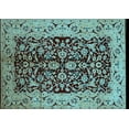 thumbnail image 1 of Ahgly Company Indoor Rectangle Oriental Light Blue Industrial Area Rugs, 8' x 10', 1 of 4