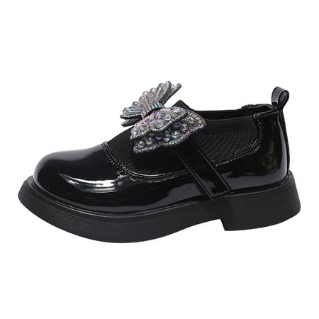 

zuwimk Shoes For Girls Toddler Girls Boys Shoes Little Kids Slip on Canvas Sneakers for Walking Black