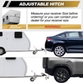 thumbnail image 2 of UPGRADED Djustable Trailer Hitch, Fit For 2 Inch Receiver, 8-Inch Drop/Rise, Aluminum Drop Hitch, 12,500 Lbs Gtw - Tow Hitch For Trailer, 2 of 13