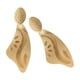thumbnail image 2 of Pendientes Colgantes Geométricos Para Mujer De Moda Pendientes Colgantes Grandes Joyas De dorado, 2 of 9