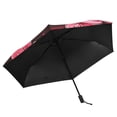thumbnail image 5 of ALAZA Tropical Flowers-t7 UPF 50+ Compact Folding Umbrella for Rain Travel Umbrella Packable, 5 of 8