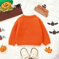 thumbnail image 4 of SUYIDA Boys Christmas Sweater,Boys Sweaters Halloween Bat Design Knit Top for Toddlers and Kids Cozy Fall Winter Casual Outfit Soft Comfortable Pullover, 4 of 6