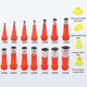 thumbnail image 1 of For 730mm Silicone Caulk Nozzle Applicator Caulking Finisher Glue Sealant Stainless Steel Finishing, 1 of 5