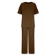 thumbnail image 5 of Puntoco Traje De Verano Para Mujer Moda Manga Corta Pantalones De Color Sólido Traje Casual De Dos Piezas Liquidación Puntoco Puntoco-5510, 5 of 5