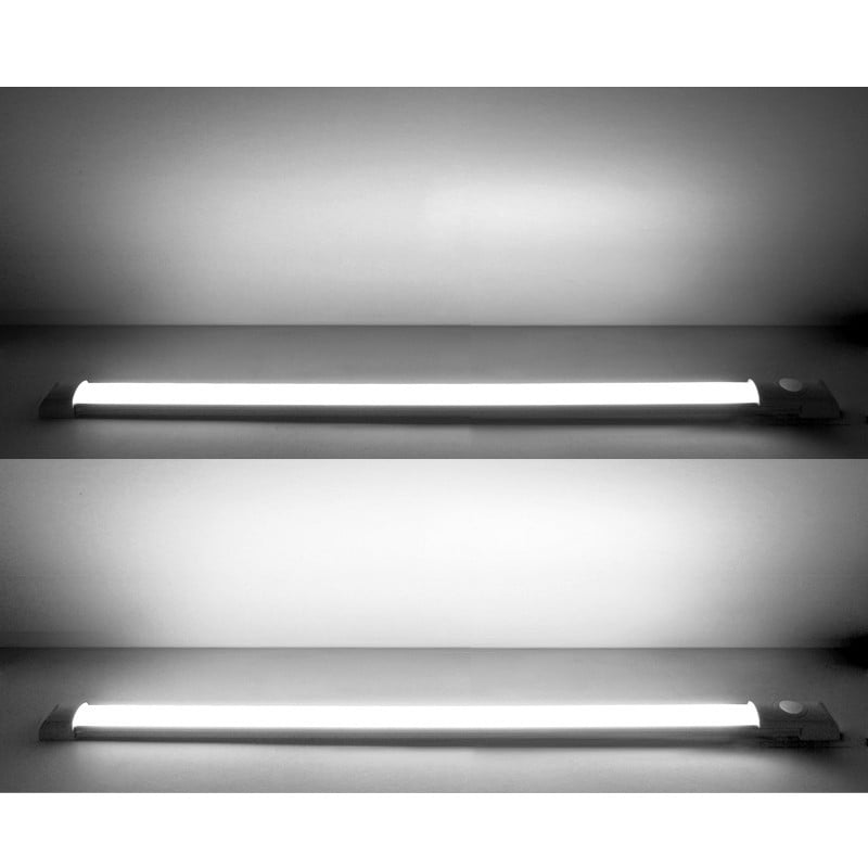 Dream Lighting 12V LED Under Cabinet Light Bar,RV Camper Boat Interior Lighting,Ultra Slim,Cool White, 2-Pack
