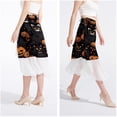 thumbnail image 4 of Cat Chic Chiffon Beach Dress with Polyester Straps - Women's Beach Skirt, 4 of 6