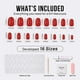 thumbnail image 5 of Gel suave BtartBox Short Red de Press On Nails con pegamento para uñas, 5 of 7