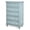 Blue, variant on Pemberly Row Modern Coastal Wood Chest with 5-Drawers in White