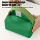 thumbnail image 4 of Large Capacity Waterproof Makeup Bag | PU Leather Toiletry Organizer | Portable Travel Storage Case | Candy Colors Blue Green Beige | 20x13x13cm | Multipurpose Cosmetic Pouch, 4 of 6