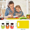 thumbnail image 3 of Qenwkxz 19PCS Wooden Kids Kitchen Knife with Serrated Cutting Edges Cutting Board Peeler Fruit Cutters Apron Gloves For Real Cooking Parent-Child Games & Exercise Hands-On Ability & Gifts, 3 of 7