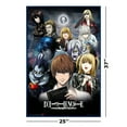thumbnail image 3 of Death Note - Framed Manga / Anime TV Show Poster (Character Collage) (Size: 25" X 37") (Metallic Blue Plastic Frame), 3 of 6