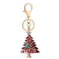 thumbnail image 1 of Farfi encantadora forma de árbol de Navidad cuelga decorado con un hermoso y de moda llavero de suspensión metálica, 1 of 5