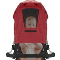 thumbnail image 4 of Vacemry Under $5 Stroller Sunshade, UV Protection Canopy with Transparent Window, Universal Baby carriage Cover for Rain Sun, High-View Infant Pushchair Accessory, Outdoor Use, 4 of 9