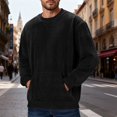 thumbnail image 4 of Sweat à Manches Longues pour Hommes avec Poches Côtelé, 4 of 9