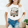 thumbnail image 2 of Weebloom Girls Tshirts,Kid Printed Round Neck Short Sleeve Tee Casual Loose Comfortable Cute Summer Tops For Teen Girls,8-10 Years, 2 of 5