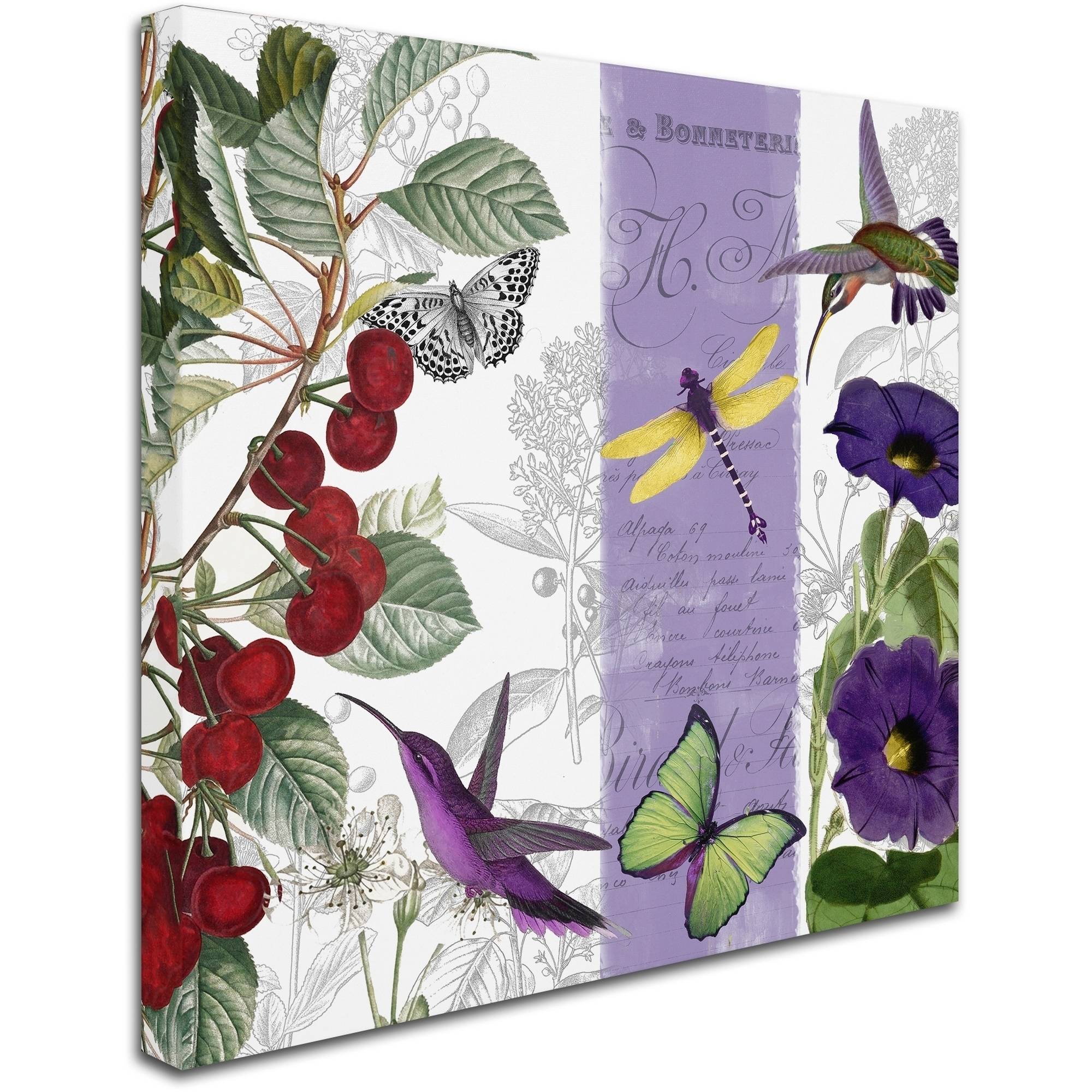 Trademark Fine Art "Cherry Picked I" Canvas Art by Color Bakery