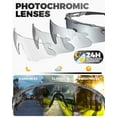 thumbnail image 4 of VICTGOAL Photochromic Cycling Glasses for Men Women, Clear Bike Glasses with UV400 Protection, Outdoor Sports Running Sunglasses Goggles, 4 of 8