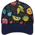thumbnail image 1 of Fruits and Butterflies Baseball Cap Classic Golf Cap Soft Dad Hat Multicolor Adjustable Low Profile Hat Unisex, 1 of 6