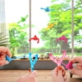 thumbnail image 3 of 5 piezas de juguete Mini dedo de goma juego de caca voladora juguete elástico complicado para niños y adultos, broma para aliviar el estrés fiesta de regalo blando, 3 of 5
