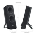 thumbnail image 2 of Altavoz estéreo multidispositivo Logitech Z207 2.0 (negro) (renovado), 2 of 2