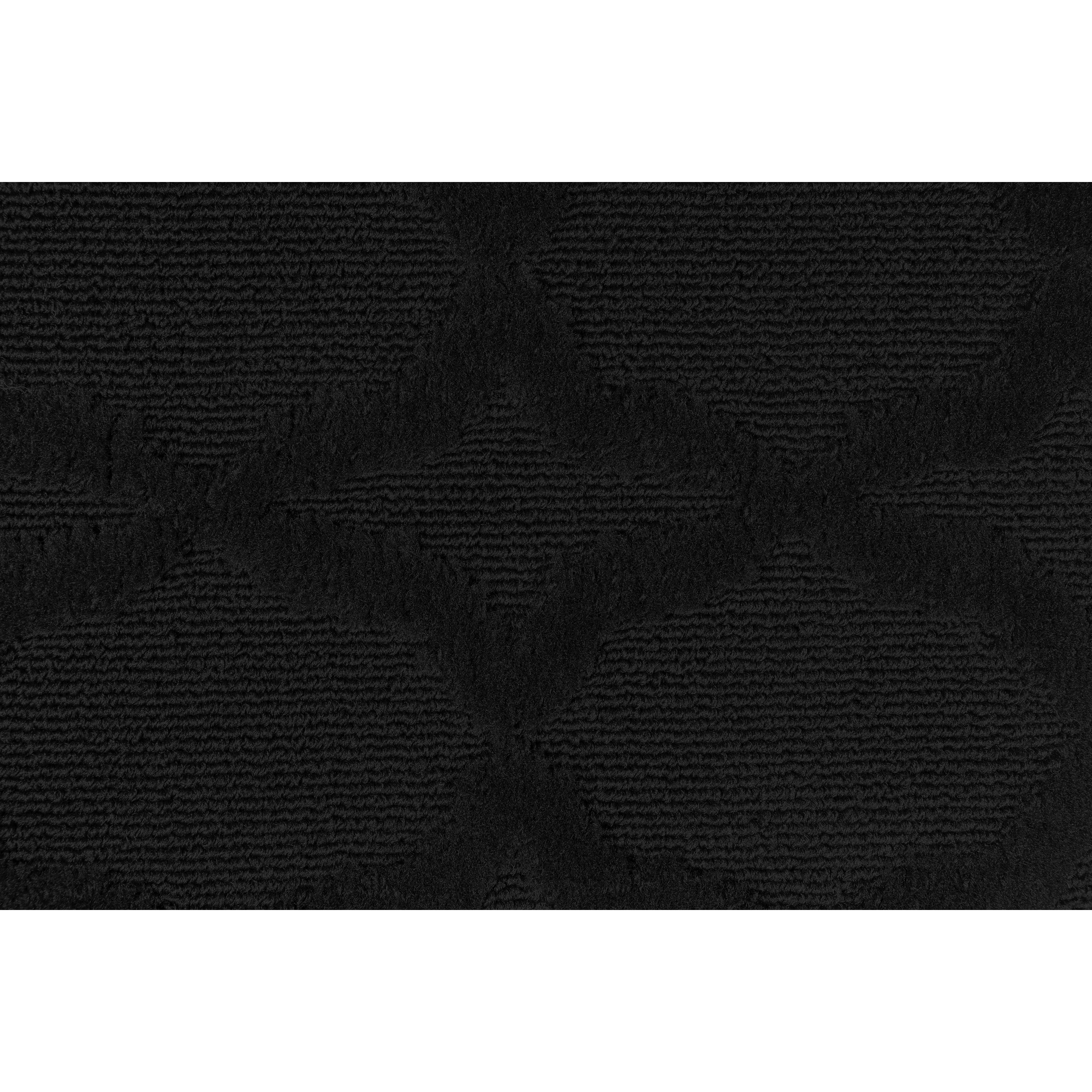 Garland Rug Sparta Black Large Indoor Area Rug, 12' x 15'