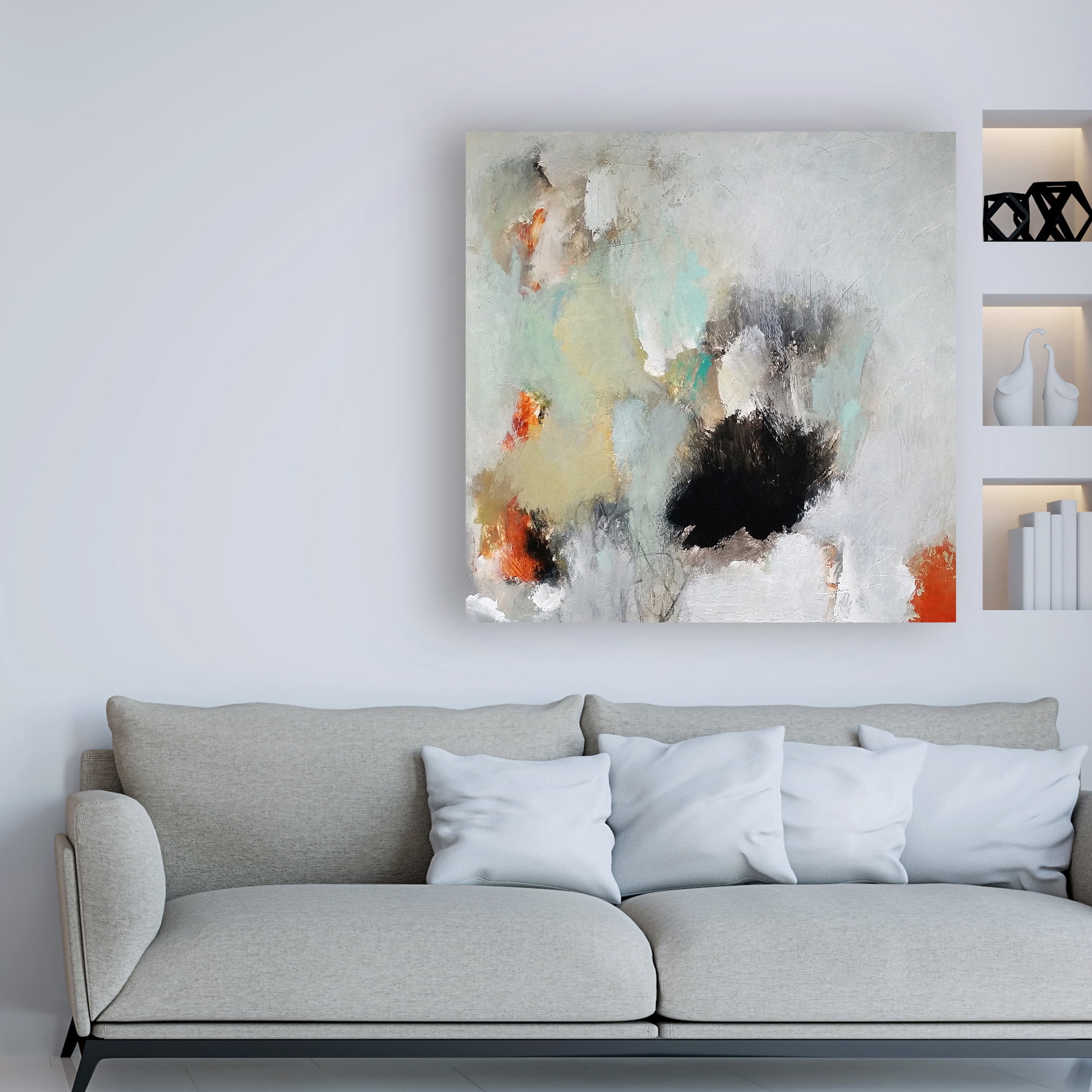Trademark Fine Art 'Just Let Go' Canvas Art by Nicole Hoef