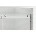thumbnail image 4 of Basco Rotolo 70" High x 56" Wide Bypass Semi-Frameless Shower Door with Clear Glass, 4 of 6