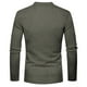 thumbnail image 5 of pstuiky camisas de manga larga para hombre, Camisa informal de moda para hombre, con cuello en V y mangas, transpirable Tops casuales para hombres xl, 5 of 8