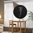 thumbnail image 3 of Unique Bargains 12 Pack 2.5 Inch Clear Valance Clips, Hidden Window Blind Valance Retainer Holder for Horizontal Blind, Arc-Shaped, 3 of 6