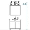 thumbnail image 3 of Progress P300266-135 Dwyer Collection Stainless Steel Three-Light Bath, 3 of 6