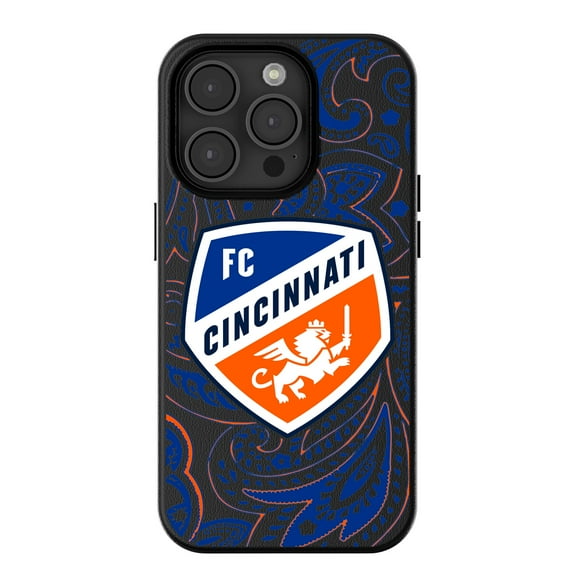 Keyscaper  Black FC Cincinnati iPhone Magnetic Bump Case
